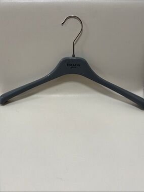 Prada Gray Logo Hanger